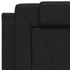 vidaXL Headboard Cushion "Viana" Black 80 cm Faux Leather