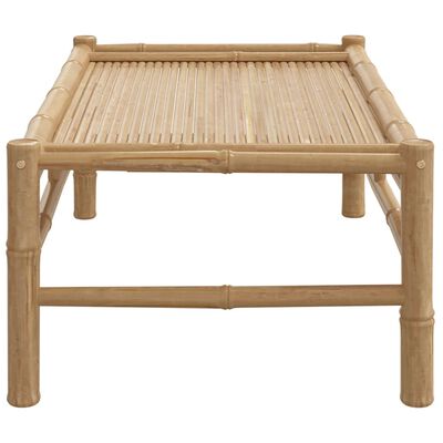 vidaXL Trädgårdsbord 100x55x33 cm bambu