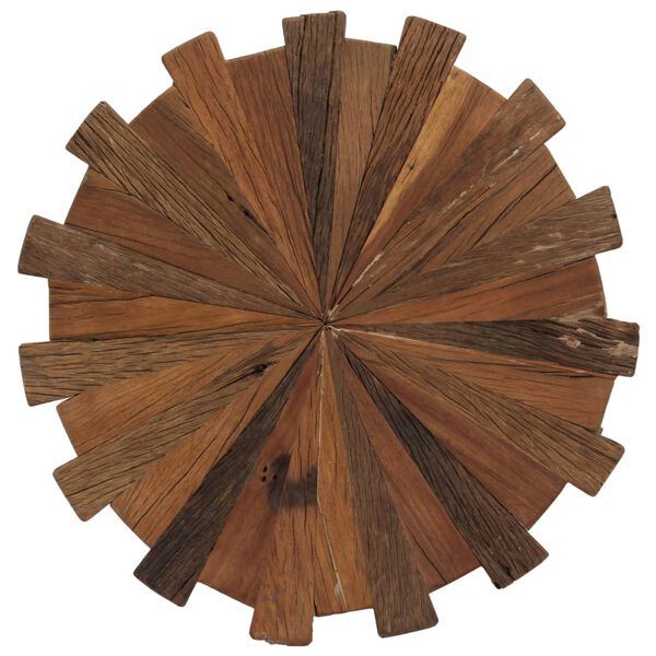 vidaXL Soffbord 2 st massivt återvunnet trä