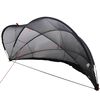 vidaXL Poolkupol 405 x 405 x 192 cm 185T polyester med PU-bel&auml;ggning
