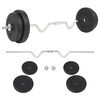 vidaXL Skivst&aring;ng set 30 kg