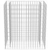 vidaXL Planteringsgabion upph&ouml;jd galvaniserat st&aring;l 90x50x100 cm