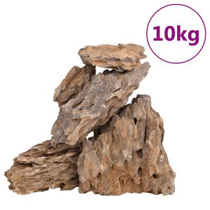 vidaXL Drakstenar 10 kg blandade f&auml;rger 10-30 cm