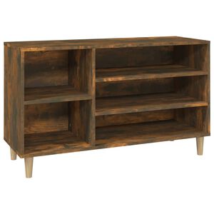 vidaXL Skost&auml;ll r&ouml;kf&auml;rgad ek 102x36x60 cm konstruerat tr&auml;