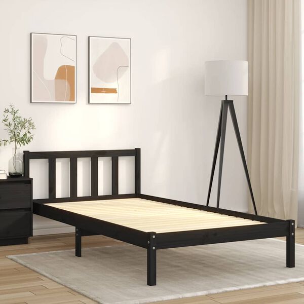 vidaXL Ribbottnar 100x200 cm massiv furu