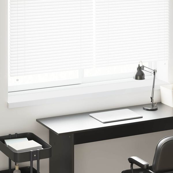 vidaXL F&ouml;nsterbr&auml;da Vit 160 x 25 x 4,5 cm PVC