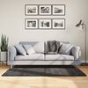 vidaXL Ryamatta PAMPLONA l&aring;ng lugg modern antracit 120x170 cm