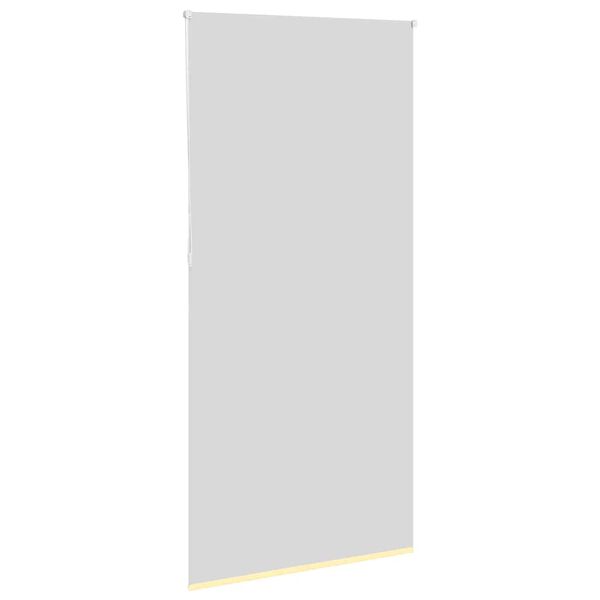 vidaXL Rullgardin mörkläggningsgul 90x210 cm tygbredd 85,7 cm