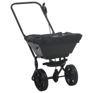 vidaXL Spridare Svart 82 x 46 x 75 cm PVC och st&aring;l