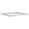 vidaXL Snigelstaket 20 st 100 x 3,5 x 25 cm Rostfritt st&aring;l Silver