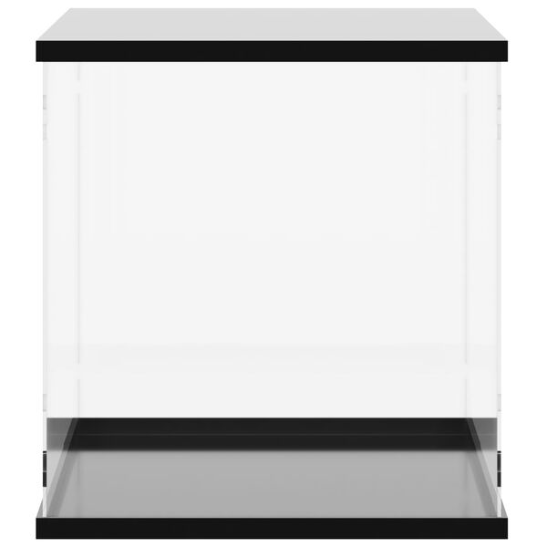 vidaXL Displaylåda transparent 56x36x37 cm akryl