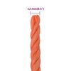 vidaXL Rep orange 12 mm 50 m polypropylen