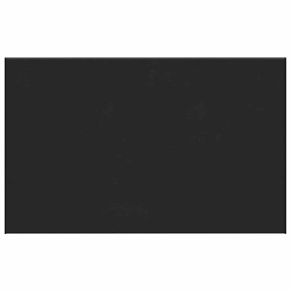 vidaXL F&ouml;nsterbr&auml;da Svart med tr&auml;&aring;dring 100 x 50 x 4,5 cm PVC
