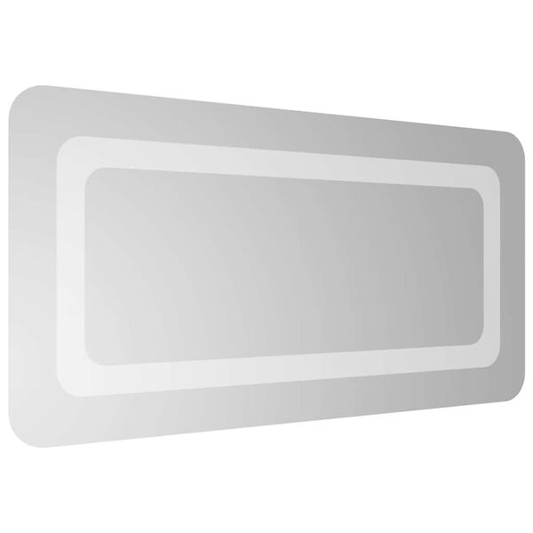 vidaXL Badrumsspegel LED 60x30 cm