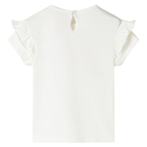 T-shirt för barn ecru 104