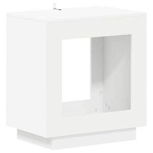 vidaXL Sidobord Vit 60 x 40 x 65 cm Konstruerat tr&auml;
