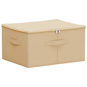 vidaXL F&ouml;rvaringsl&aring;da Gr&auml;ddvit 43 x 34 x 23 cm Non-woven tyg