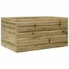 vidaXL Odlingsl&aring;da 90x60x45,5 cm impregnerat furu