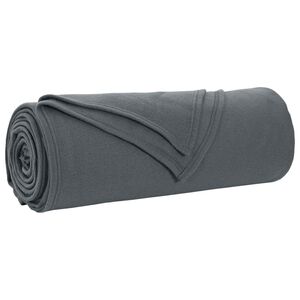 vidaXL Filt M&ouml;rkgr&aring; 210 x 140 cm 0.41 kg Fleece