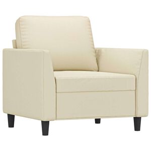 vidaXL F&aring;t&ouml;lj Gr&auml;ddvit 60 cm konstl&auml;der