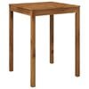 vidaXL Tr&auml;dg&aring;rd Bar Bord Naturlig 80 x 80,5 x 105 cm Massivt Akaciatr&auml;
