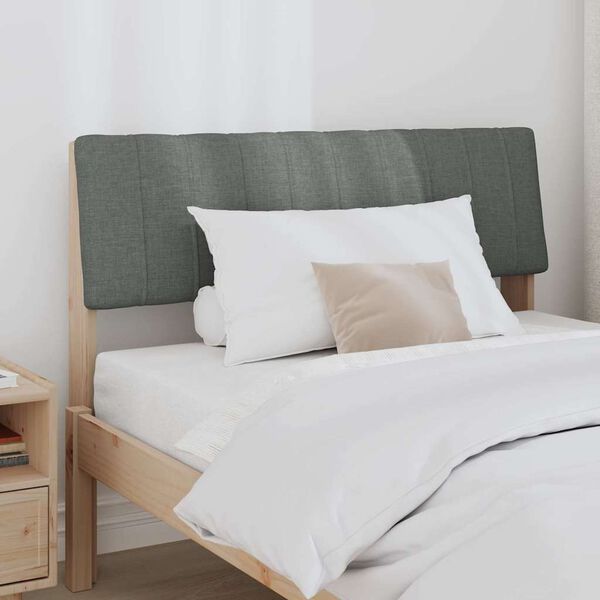 vidaXL Kl&auml;dd s&auml;nggavel M&ouml;rkgr&aring; 100 cm Massiv furu