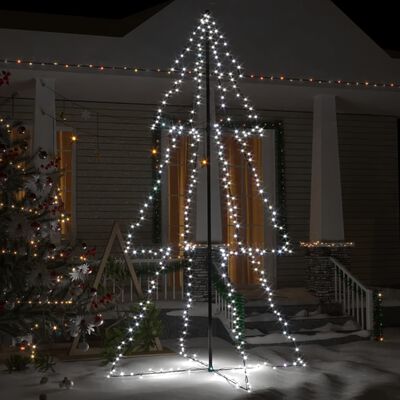 vidaXL Ljuskon för julgran 300 LED inne/ute 120x220 cm