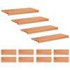 vidaXL Trapstegsmattor 12 st 70 x 30 x 2 cm Lack Massivt boktr&auml;