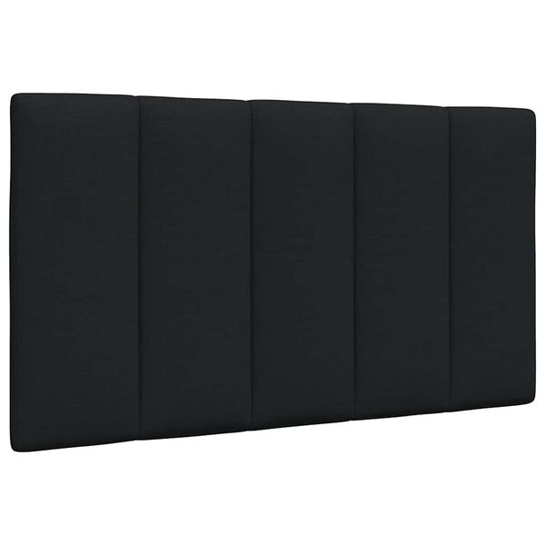 vidaXL Headboard Cushion "Hanko" Black 90 cm Fabric