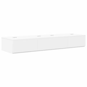vidaXL Studio skrivbord Vit 152 x 40 x 19,5 cm Konstruerat tr&auml;