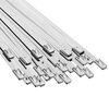 vidaXL Kabelbindare 25 st 4,6 x 700 mm Silver