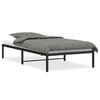 vidaXL S&auml;ngram metall svart 100x200 cm