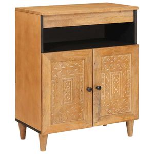 vidaXL Sideboard 60 x 33 x 75 cm Massivt mangotr&auml;