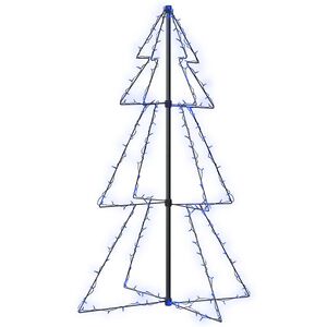 vidaXL Ljuskon f&ouml;r julgran 160 LED inne/ute 78x120 cm