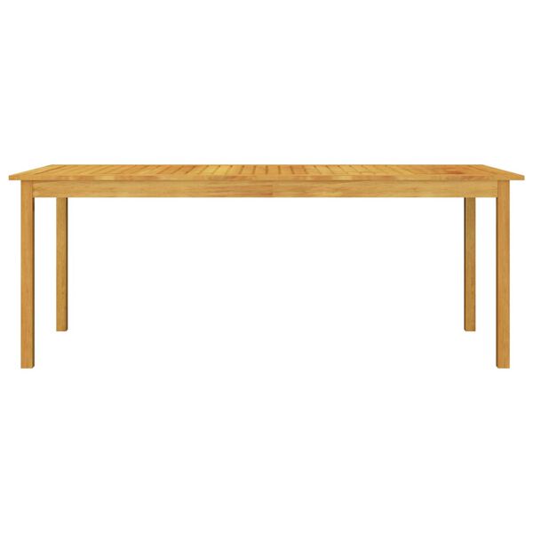 vidaXL Matgrupp f&ouml;r tr&auml;dg&aring;rden 7 delar beige