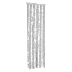 vidaXL Insektsgardin gr&aring; 56x185 cm chenille