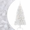 vidaXL Plast Hingad Julgran 150 cm 150 LED-lampor Varmvit