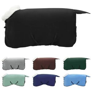 vidaXL H&auml;stdyna Svart 165 cm Polar fleece