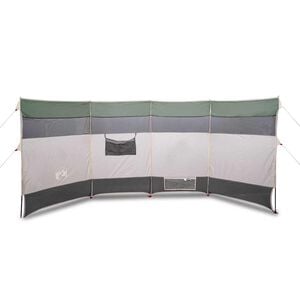 vidaXL Vindskydd gr&ouml;n 366x152x152 cm vattent&auml;t
