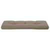 vidaXL Palldyna taupe 120x40x12 cm tyg