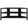 vidaXL H&ouml;rnTVSk&aring;p Svart 102x40,5x45cm Konstruerat tr&auml;