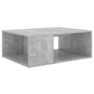vidaXL Soffbord betonggr&aring; 90x67x33 cm konstruerat tr&auml;