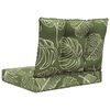 vidaXL Utomhus Soffa Kudde 2 pcs Bladdesign Polyester