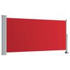 vidaXL Inf&auml;llbar sidomarkis 120x300 cm r&ouml;d