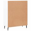 vidaXL Sk&auml;nk vit h&ouml;gglans 69,5x34x90 cm konstruerat tr&auml;