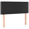 vidaXL S&auml;nggavel svart 90x5x78/88 cm konstl&auml;der