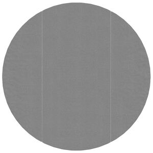 vidaXL Bottenmatta ljusgr&aring; &Oslash;306 cm polyester geotextil