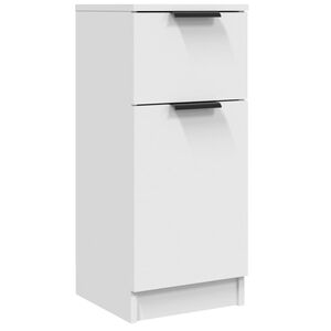 vidaXL Sk&aring;p vit 30x30x70 cm konstruerat tr&auml;