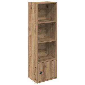 vidaXL Bokhylla artisan ek 31x24x102 cm konstruerat tr&auml;
