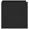 vidaXL S&auml;ngbord svart 45x50x50 cm konstruerat tr&auml;